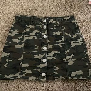 camo skirt